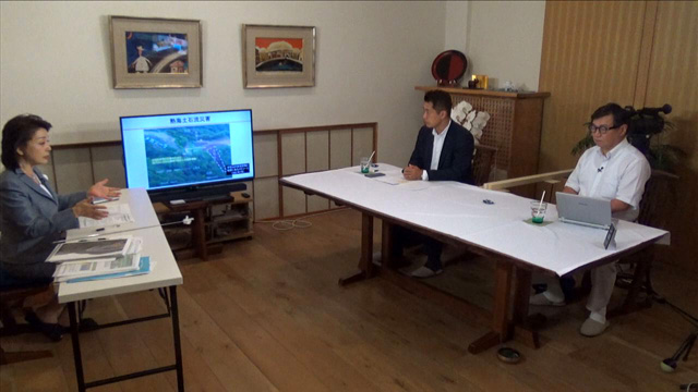 細野豪志・衆議院議員/高田純・理学博士 札幌医科大学名誉教授