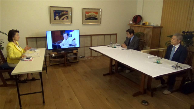 西岡力・「救う会」会長/洪熒・統一日報論説主幹