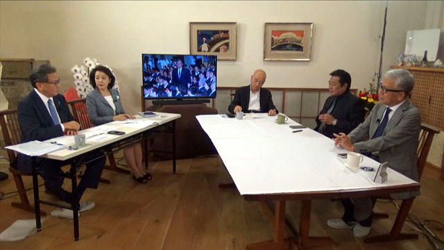 石橋文登・政治ジャーナリスト・千葉工大特別教授/有元隆志・産経新聞特別記者/平井文夫・元フジテレビ報道局上席解説委員