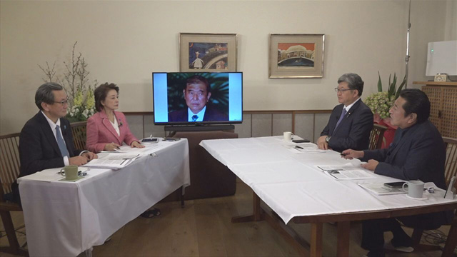 萩生田光一・衆議院議員/石橋文登・政治ジャーナリスト・千葉工大特別教授/有元隆志・産経新聞特別記者