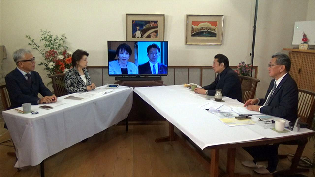 石橋文登・政治ジャーナリスト・千葉工大特別教授/有元隆志・産経新聞特別記者/平井文夫・フジテレビ客員解説委員